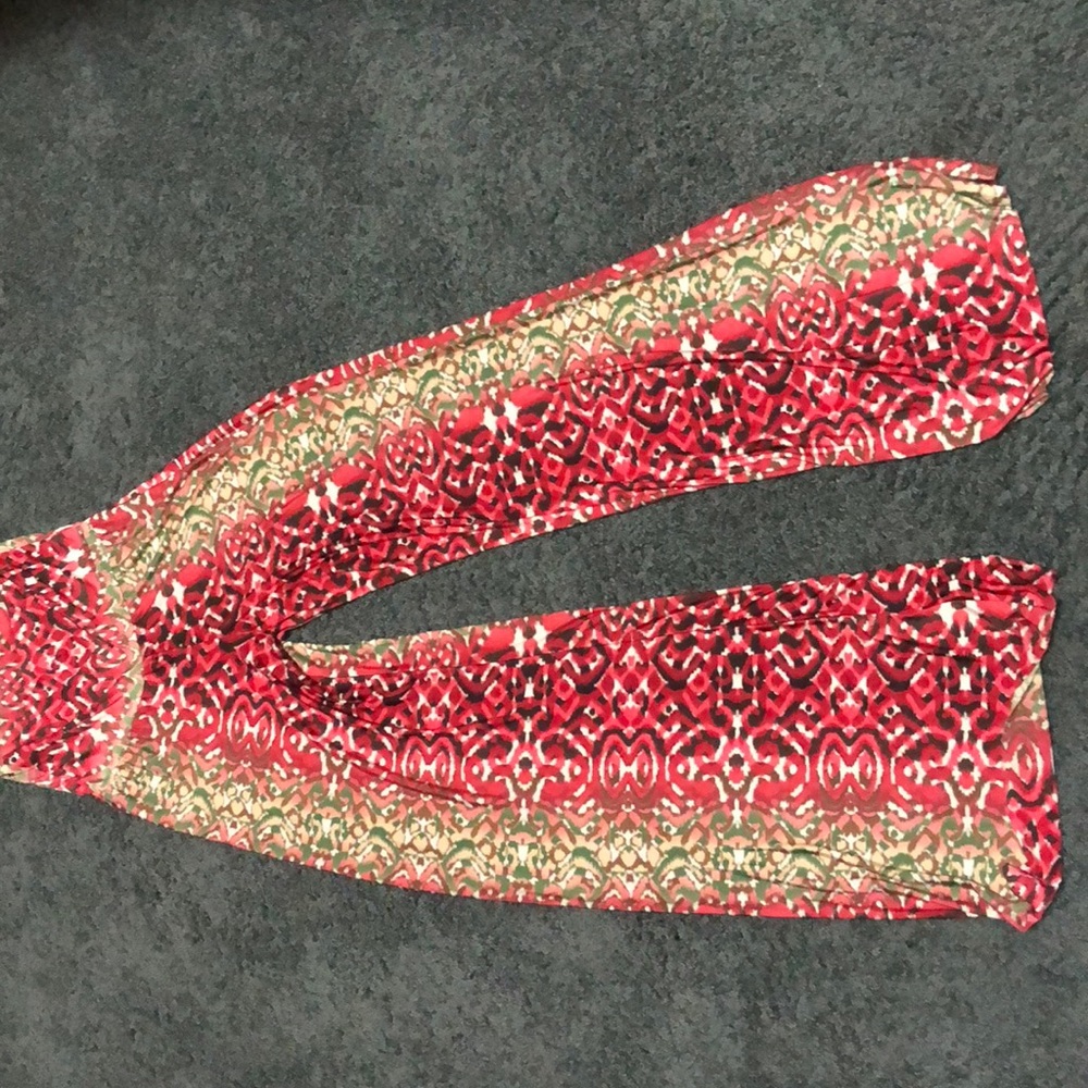 Colorful printed pants